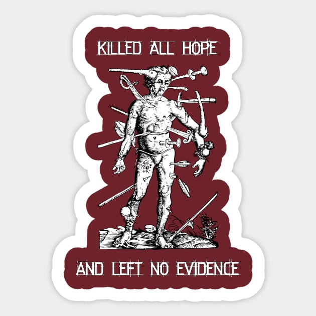 Killed Hope Sticker by EasternSunz